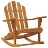 vidaXL Garden Adirondack Chair Natural Teak Solid teak wood Standard