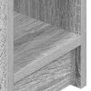 vidaXL Bedside Cabinet Set of 2 Grey Sonoma Engineered wood
