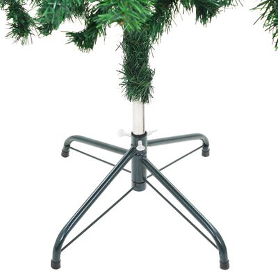 vidaXL Artificial Christmas Tree with LEDs&Stand 59.1" 380 Branches