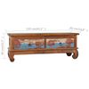 vidaXL TV Cabinet Multicolor Reclaimed teak wood Medium TV Cabinet