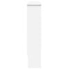 vidaXL Radiator Cover White 67.7"x7.5"x32.1" MDF