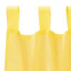 vidaXL Voile Curtains with Loops 2 pcs Yellow 55.1x96.5"