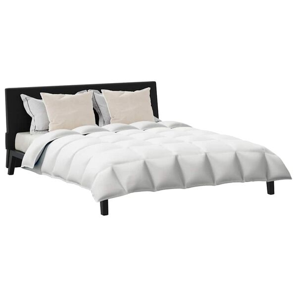 vidaXL Duvet Set with Pillow 3 pcs White Down Feather