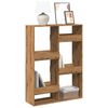 vidaXL Bookcase Artisan Oak Engineered Wood Large Artisan Oak Bookcase