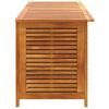 vidaXL Garden Storage Box Natural Solid Acacia wood 59.1 x 19.7 x 22.0 in