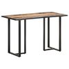 vidaXL Dining Table Mixed color finish