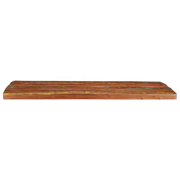 vidaXL Table Top Mixed color Solid reclaimed wood 39.4x31.5x1.5 in