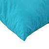 vidaXL Throw Pillows 4 pcs Turquoise 15.7" x 15.7" fabric