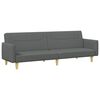 vidaXL Sofa Bed Dark Grey