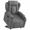 vidaXL Electric Stand Up Massage Recliner Chair Dark gray