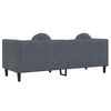 vidaXL Sofa Dark Grey Velvet (100% polyester), Plywood, Solid wood
