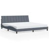 vidaXL Bed Frame Dark Grey
