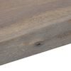 vidaXL Console Table Solid acacia wood with grey finish