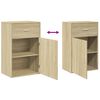 vidaXL Storage Cabinet Sonoma oak Engineered wood Medium Storage Cabinet