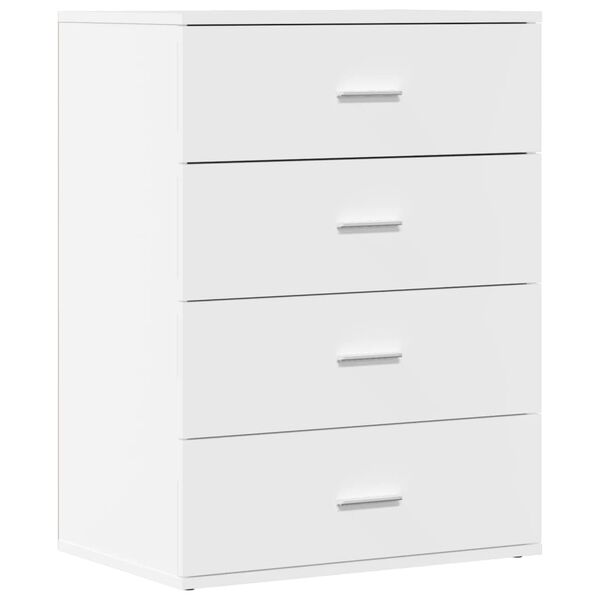 vidaXL Sideboard White Engineered wood Medium Sideboard Rectangular