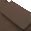 vidaXL Patio Bed Brown 200 x 35.4 " Steel