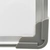 vidaXL Magnetic Whiteboard White 43.3x23.6" Steel