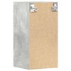 vidaXL Hanging Cabinet Concrete grey Engineered wood 11.8x11.6x23.6 in