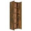 vidaXL Office Cabinet Smoked oak Engineered wood Tall Office Cabinet