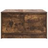 vidaXL Coffee Table Smoked oak Engineered wood Medium Coffee Table