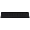 vidaXL Stair Tread Black Rubber 9.8 x 29.5 in Stair Tread Rectangular