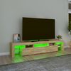 vidaXL TV Cabinet Sonoma Oak Engineered Wood Large TV Cabinet