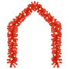 vidaXL Garland Red PVC 32.8ft Christmas Garland Other Traditional