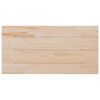 vidaXL Table Top Natural Wood Solid Pine Wood 39.4 x 19.7 x 1.0 in