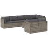vidaXL Garden Lounge Set Grey, Dark Grey