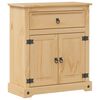 vidaXL Bathroom Furniture Set Honey Solid pine wood L