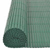 vidaXL Double-Sided Patio Fence 43.3x118.1" Green