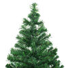 vidaXL Christmas Tree Green PVC 82.7 in Fake Christmas Tree