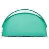 vidaXL Beach Tent 2-Person Sea Green Pop-up Waterproof
