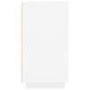 vidaXL Sideboard White Engineered Wood Medium Sideboard Rectangular