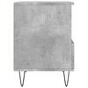vidaXL Bedside Cabinet Set of 2 Concrete Grey Engineered Wood Medium