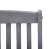 vidaXL Outdoor Chair Set of 6 Grey washed