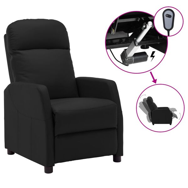 vidaXL Recliner Black