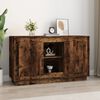 vidaXL Sideboard Smoked Oak Engineered Wood Medium Sideboard