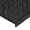 vidaXL Stair Tread Black Rubber Standard Non-slip Stair Tread