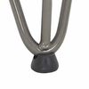 vidaXL Hairpin Table Leg Natural Steel Solid Powder-Coated Steel Large
