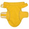 vidaXL Dog Raincoat Yellow Polyester XXS Water-resistant materials