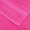 vidaXL Sauna Towel Set of 10 Pink 100% Cotton 31.5 x 78.7 in