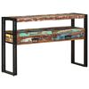 vidaXL Console Table Multicolour 120 x 33 x 75 cm solid reclaimed wood
