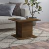 vidaXL Coffee Table Brown Oak Engineered Wood Medium Coffee Table