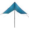 vidaXL Camping Tarp Blue 181.1x120.1x82.7" Waterproof