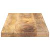 vidaXL Table Top 31.5"x11.8"x1.5" Rectangular Solid Wood Mango