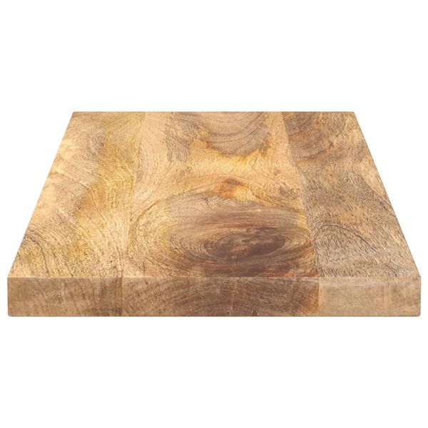 vidaXL Table Top 31.5"x11.8"x1.5" Rectangular Solid Wood Mango