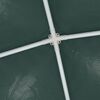 vidaXL Party Tent Green Polyethylene 13x13 ft Portable Party Tent