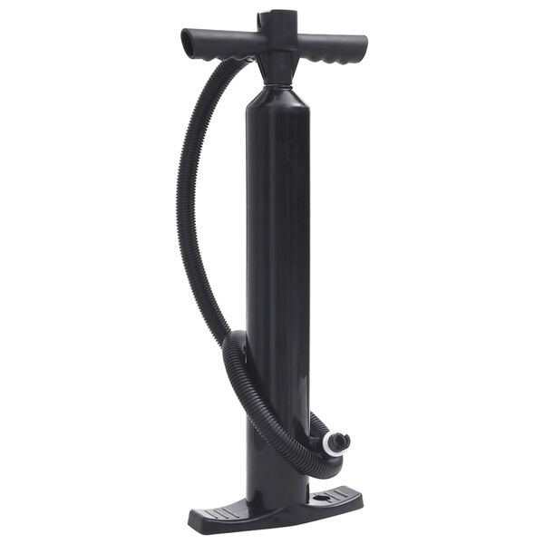 vidaXL Hand Pump Black Plastic Compact Portable Hand Pump