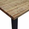 vidaXL Dining Table Natural wood Solid acacia wood Large Durable